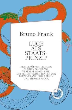 Buchcover: Lüge als Staatsprinzip